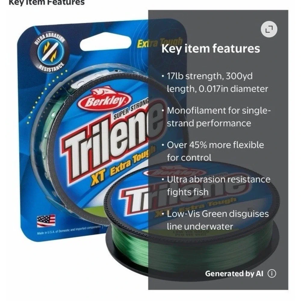 Berkley Jensen berkley trilene